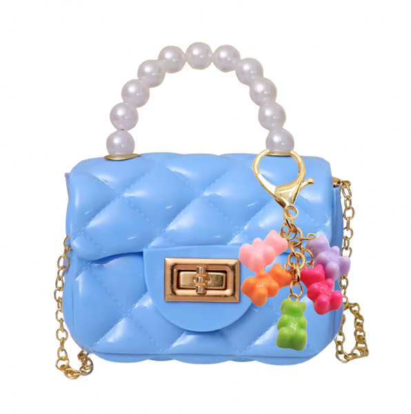gummy bear bag charm mini jelly purse