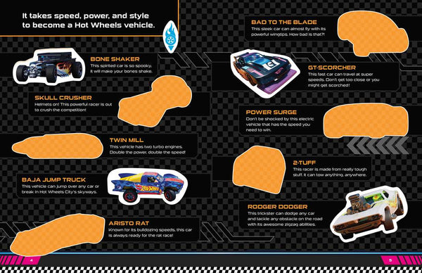 hot wheels revved up sticker book