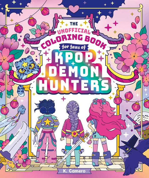 the unofficial coloring book for fans of kpop demon hunters
