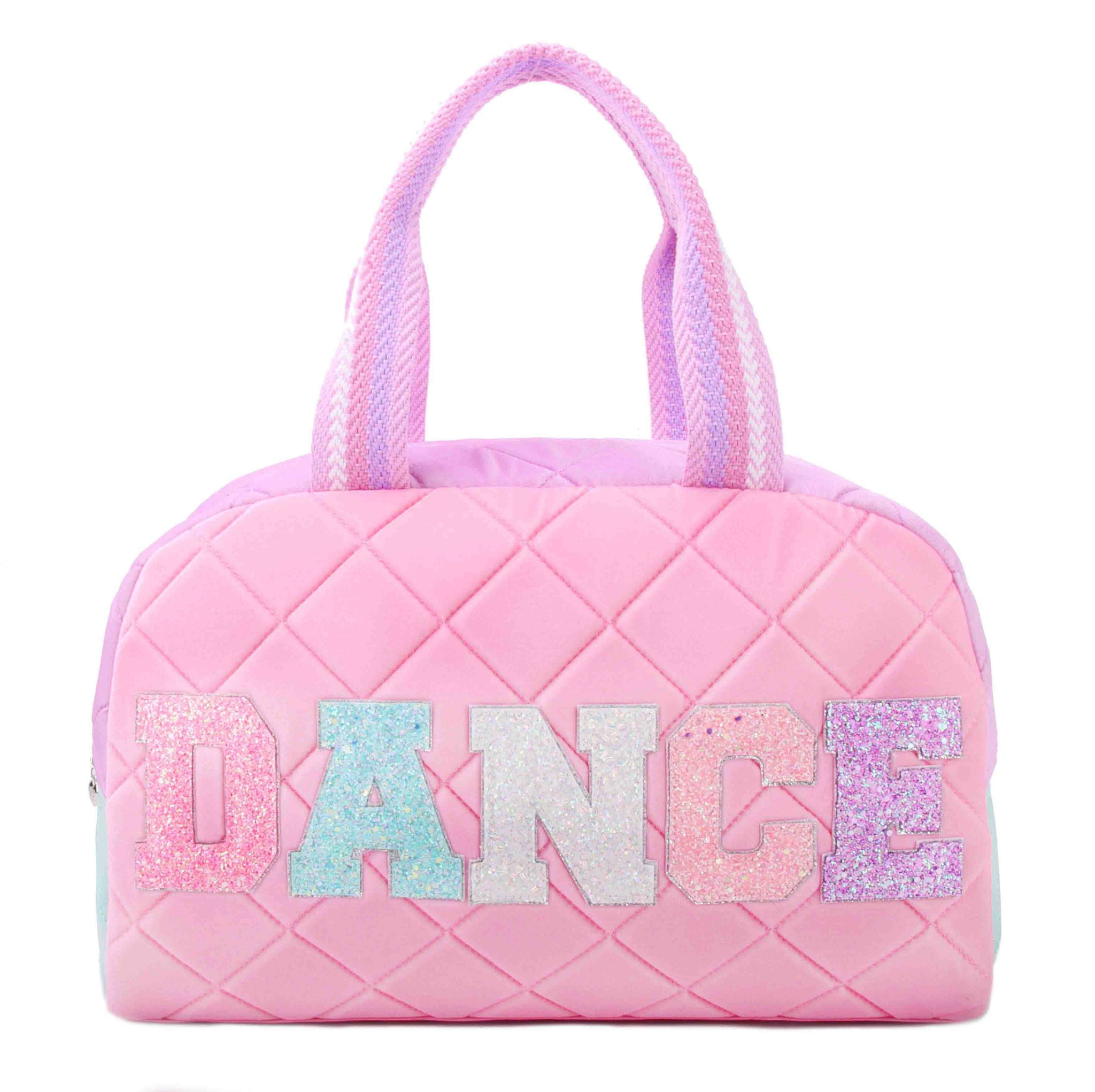 dance velvet duffle bag
