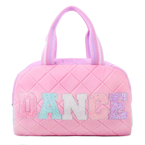 dance velvet duffle bag