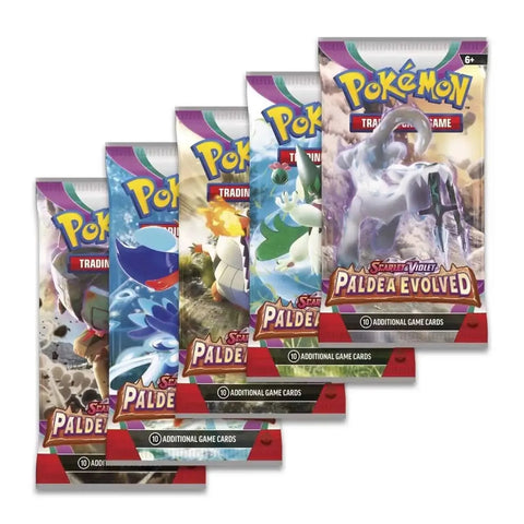 scarlet and violet paldea evolved booster pack