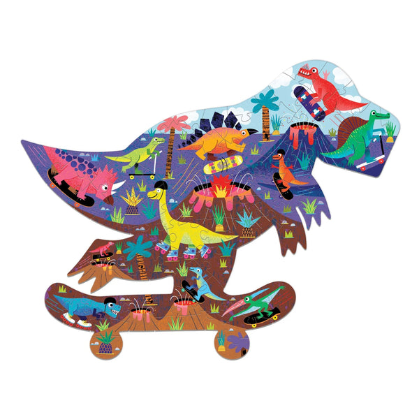 Jurassic skatepark - 75 piece puzzle