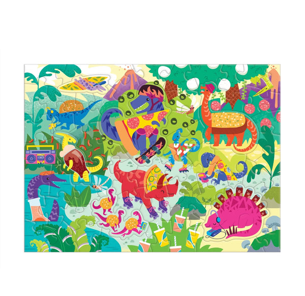 scratch and sniff pizzasaurus - 60 piece puzzle