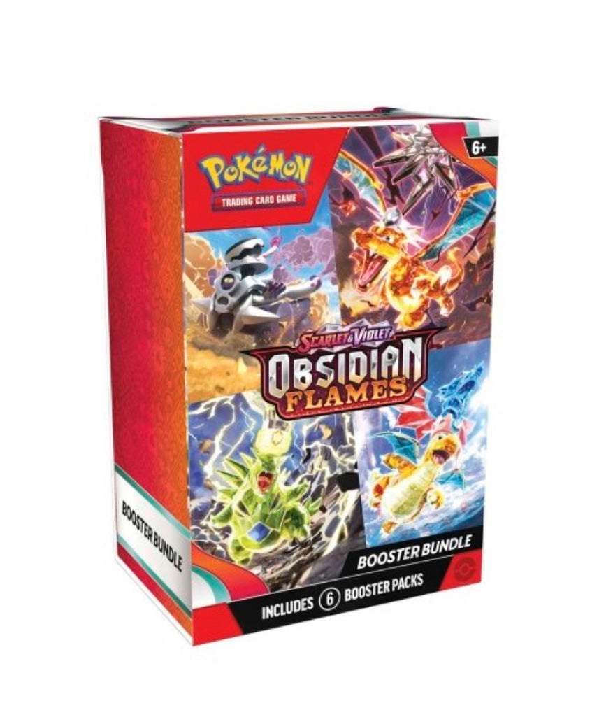 pokemon scarlet and violet obsidian flames booster bundle