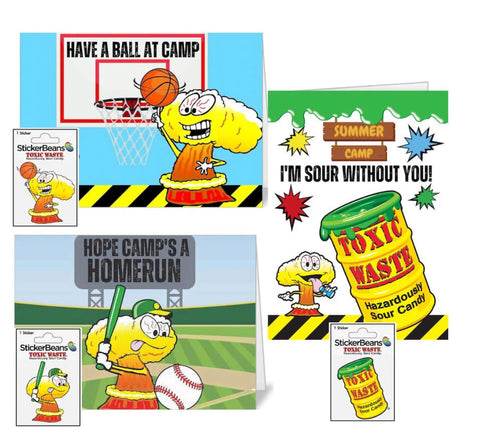 toxic waste greeting cards