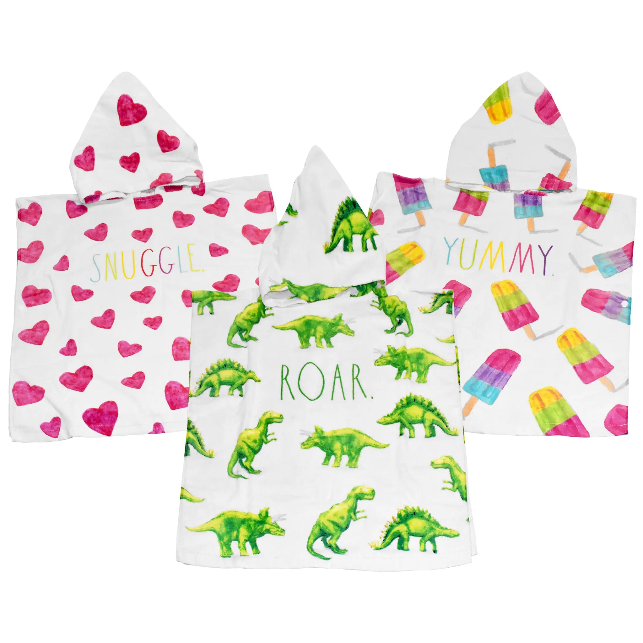 kids poncho towel