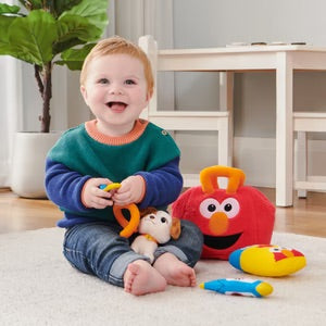 elmo and tango checkup playset