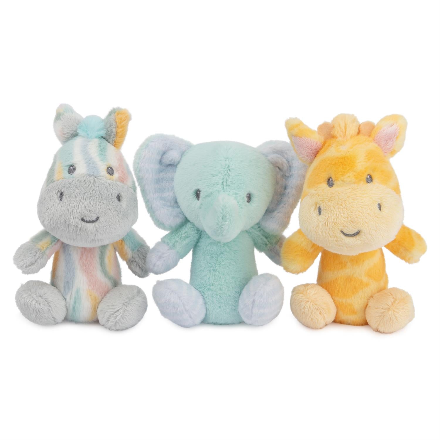 safari friends plush rattle