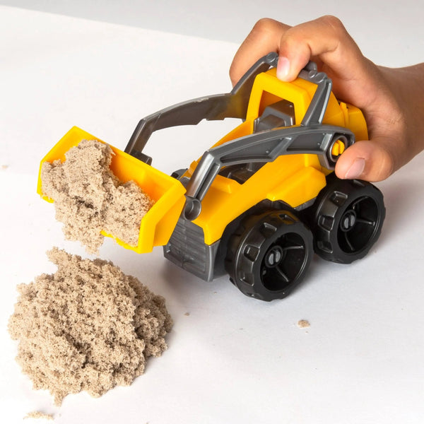 kinetic sand - dig and demolish