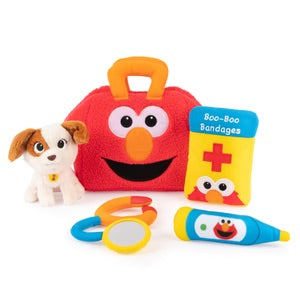 elmo and tango checkup playset