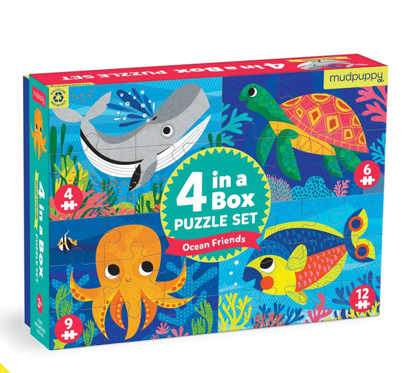 4 in a box - puzzle set