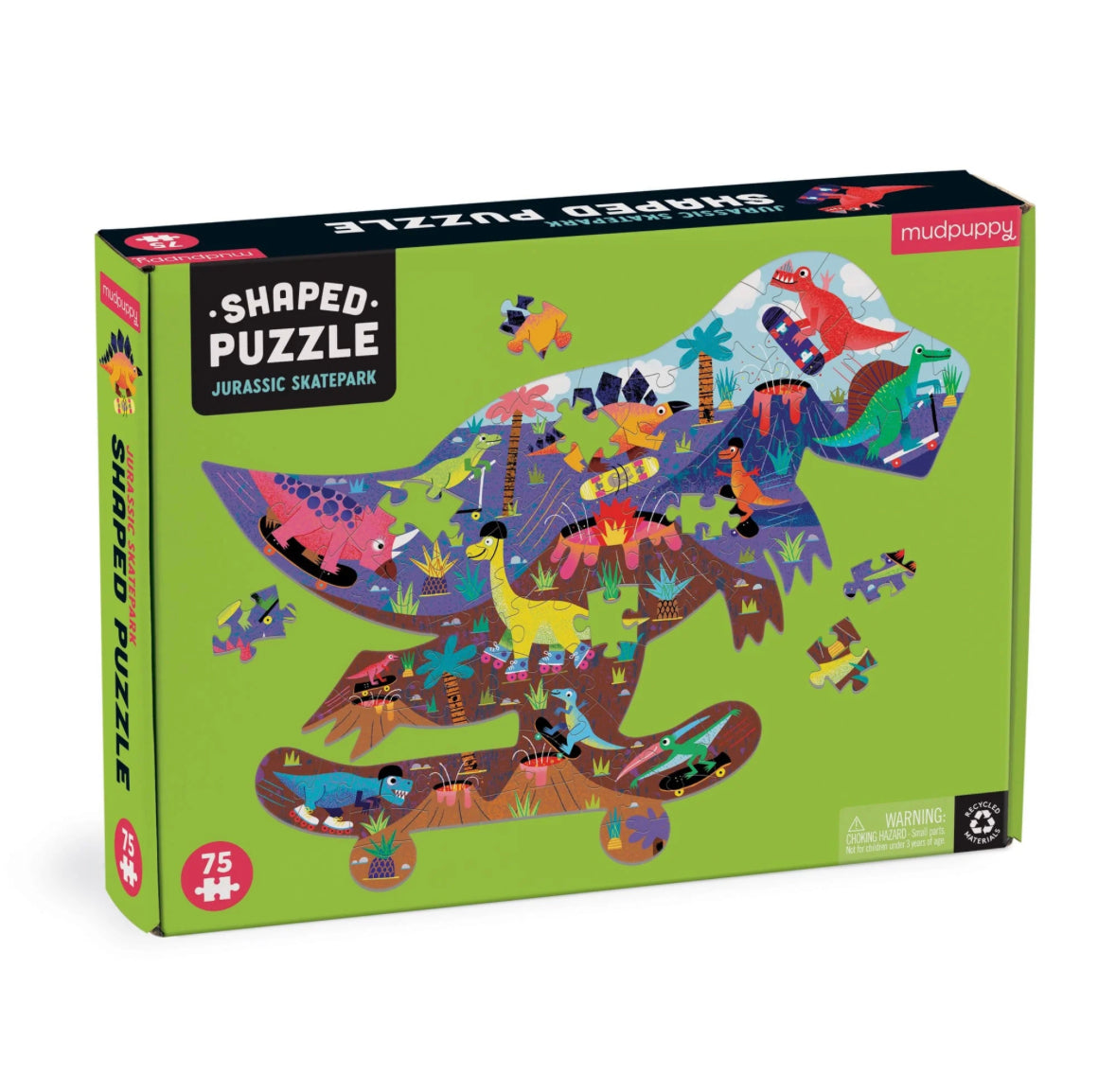 Jurassic skatepark - 75 piece puzzle