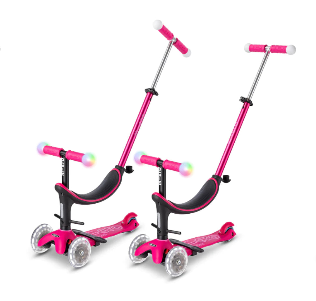 micro mini to grow magic led scooter