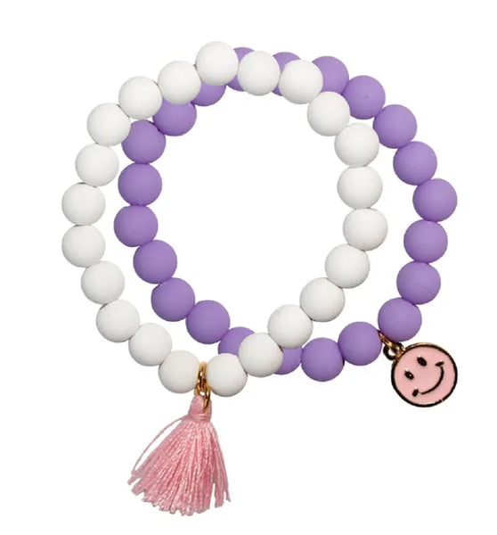 pretty pastel soft touch bracelet sets