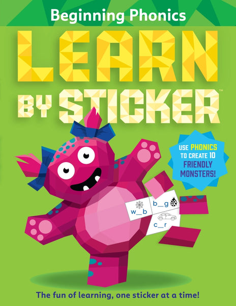 learn by sticker - math or phonics