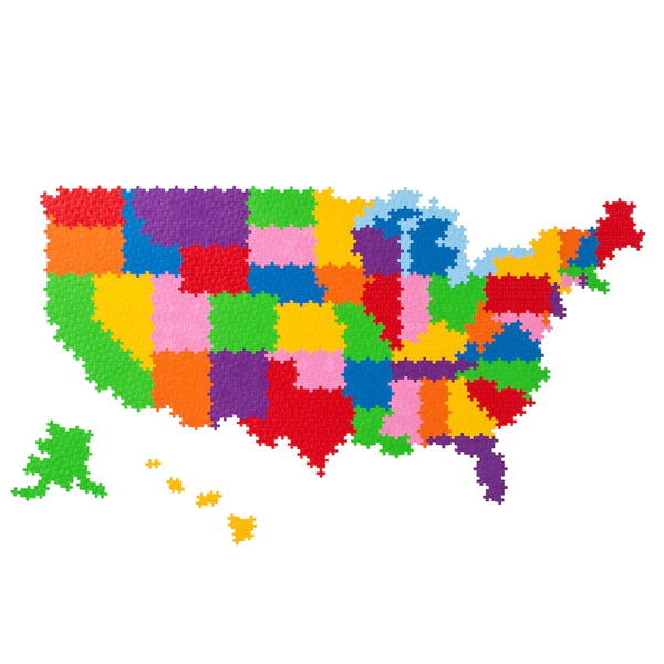puzzle by number map of the united states