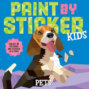 paint by sticker - kids