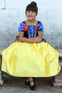 snow white deluxe gown