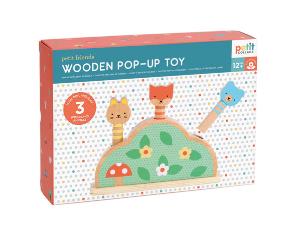 wooden pop up toy