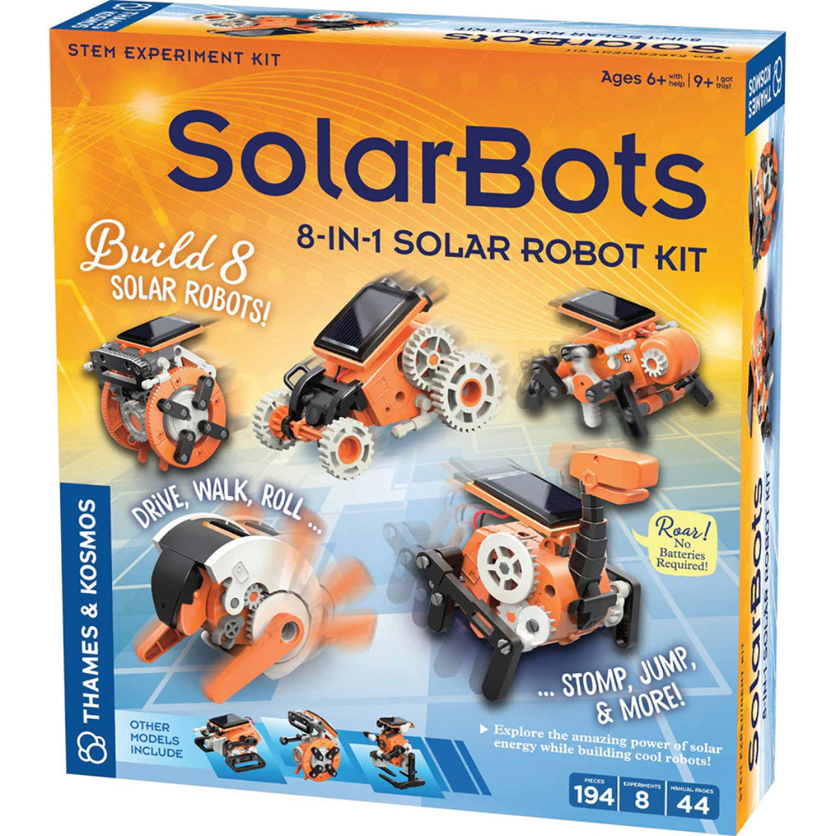8 in 1 solar robot kit