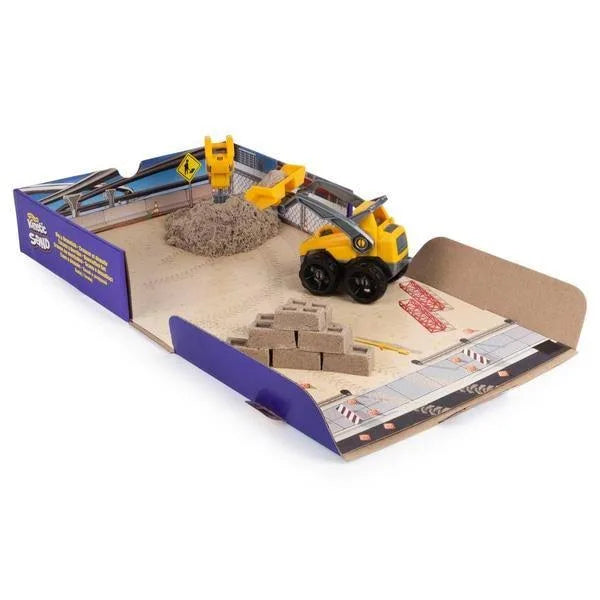 kinetic sand - dig and demolish