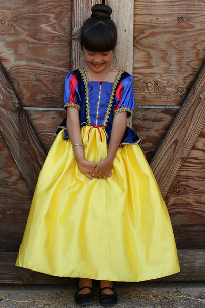 snow white deluxe gown