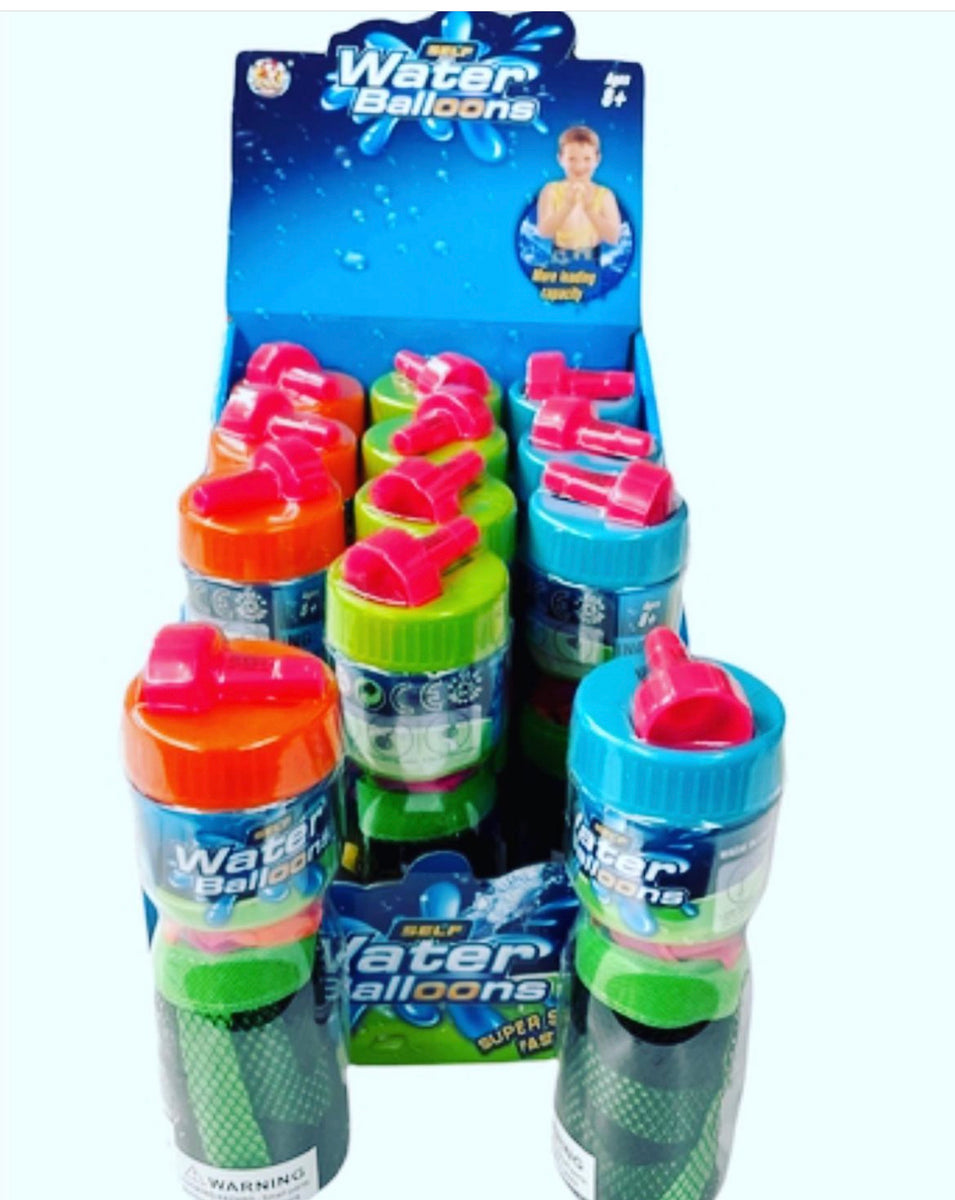 water balloon bottle Parkway Presents