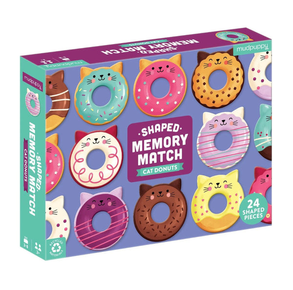 memory match - cat donuts