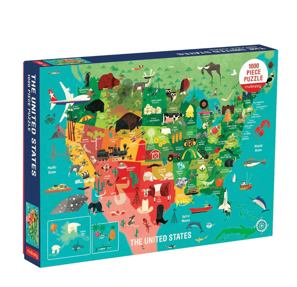 the united states- 1000 piece puzzle