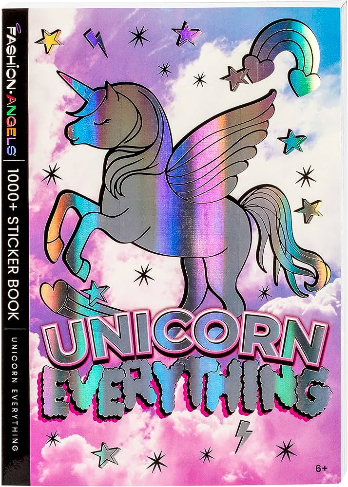 unicorn everything sticker book