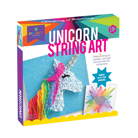 unicorn string art