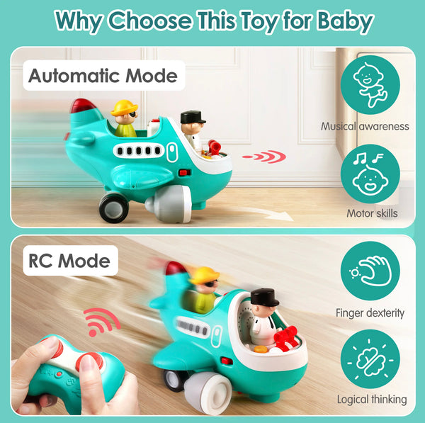 baby’s remote control airplane