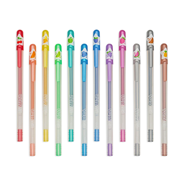 yummy yummy scented glitter gel pens (new)