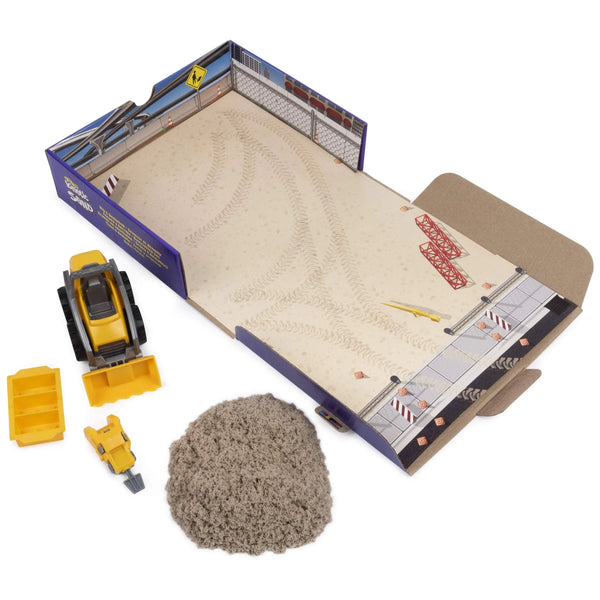 kinetic sand - dig and demolish