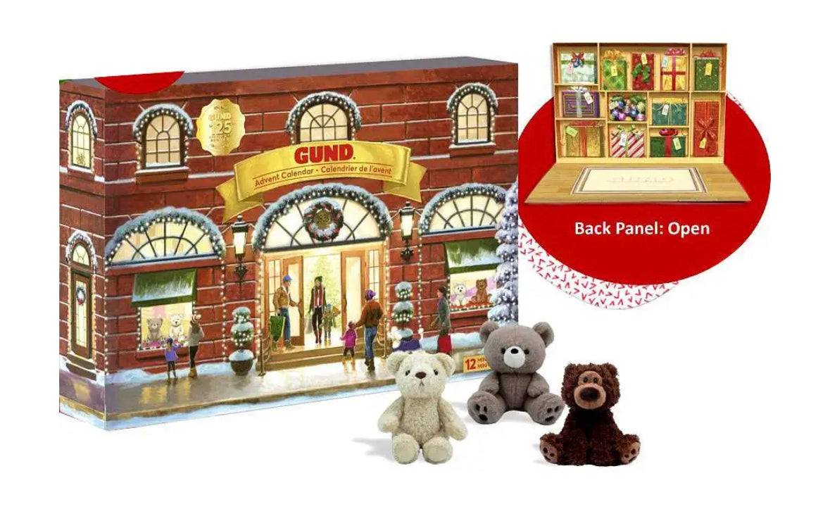 gund 12 day holiday advent calendar Parkway Presents