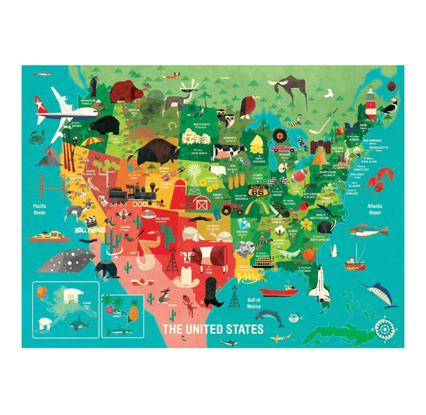 the united states- 1000 piece puzzle