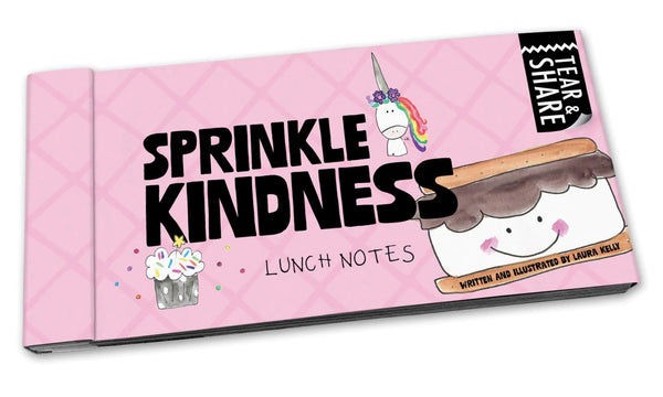 sprinkle kindness tear and share lunch notes
