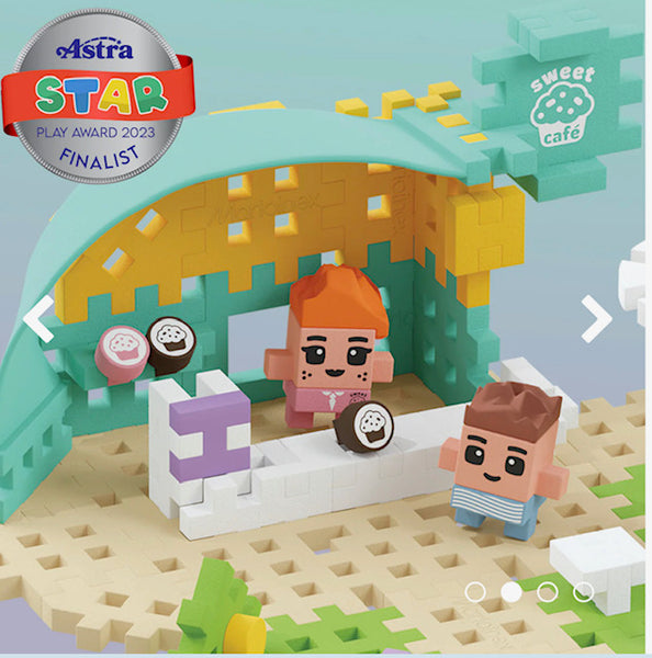 mini waffle city -148 pieces