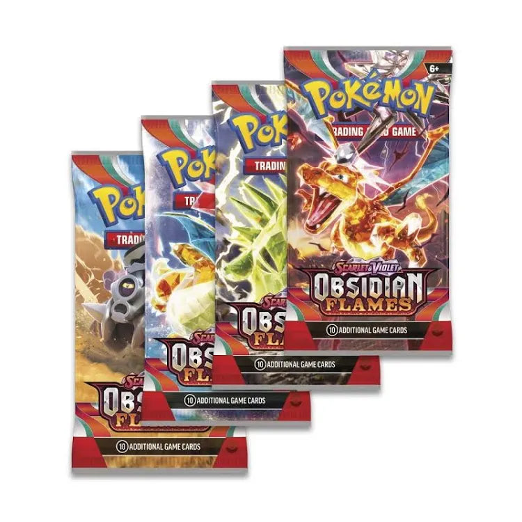 pokemon scarlet and violet obsidian flames booster pack