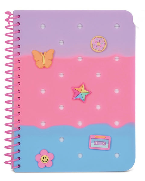 tie dye charmed jelly journal