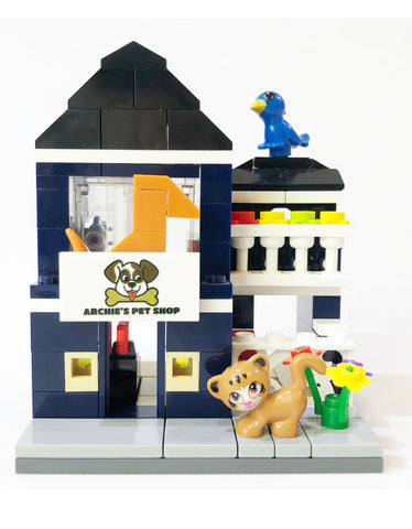 brick loot mini city pet shop