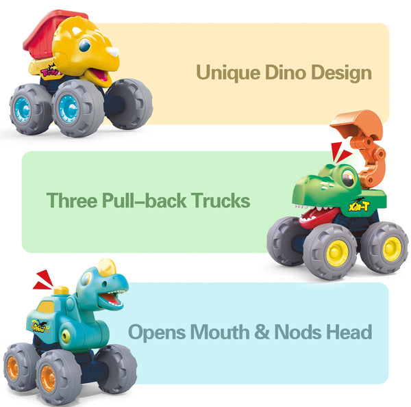 dinosaur monster trucks