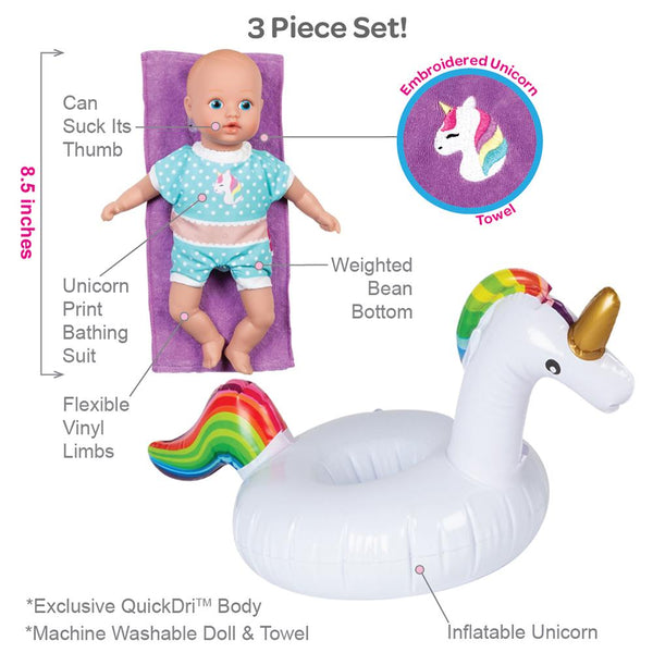 splash time baby tot doll