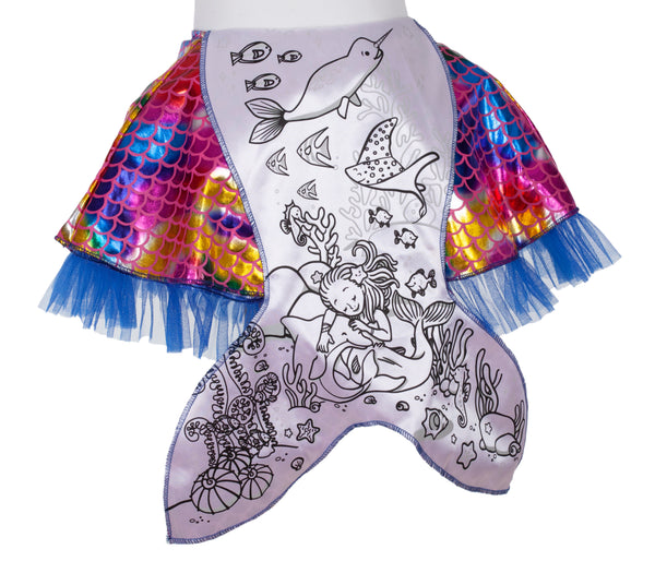 colour a skirt - mermaid
