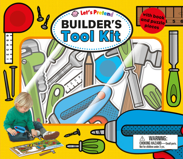 let's pretend: builder's tool kit, chef’s kitchen, princess party, or firefighter