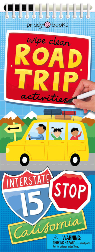 wipe and clean road trip activities