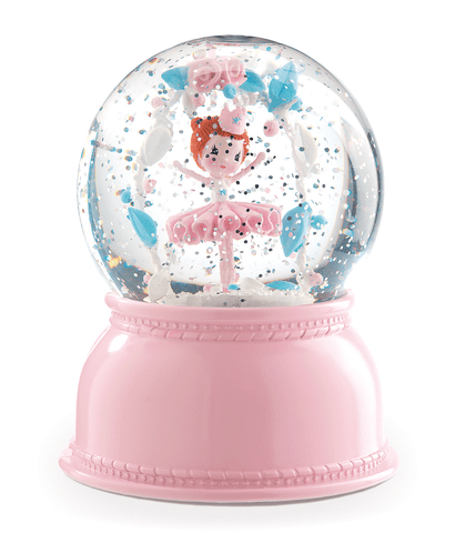 ballerina snowglobe nightlight