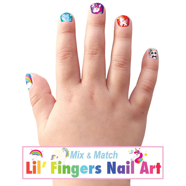 lil' fingers nail art stickers