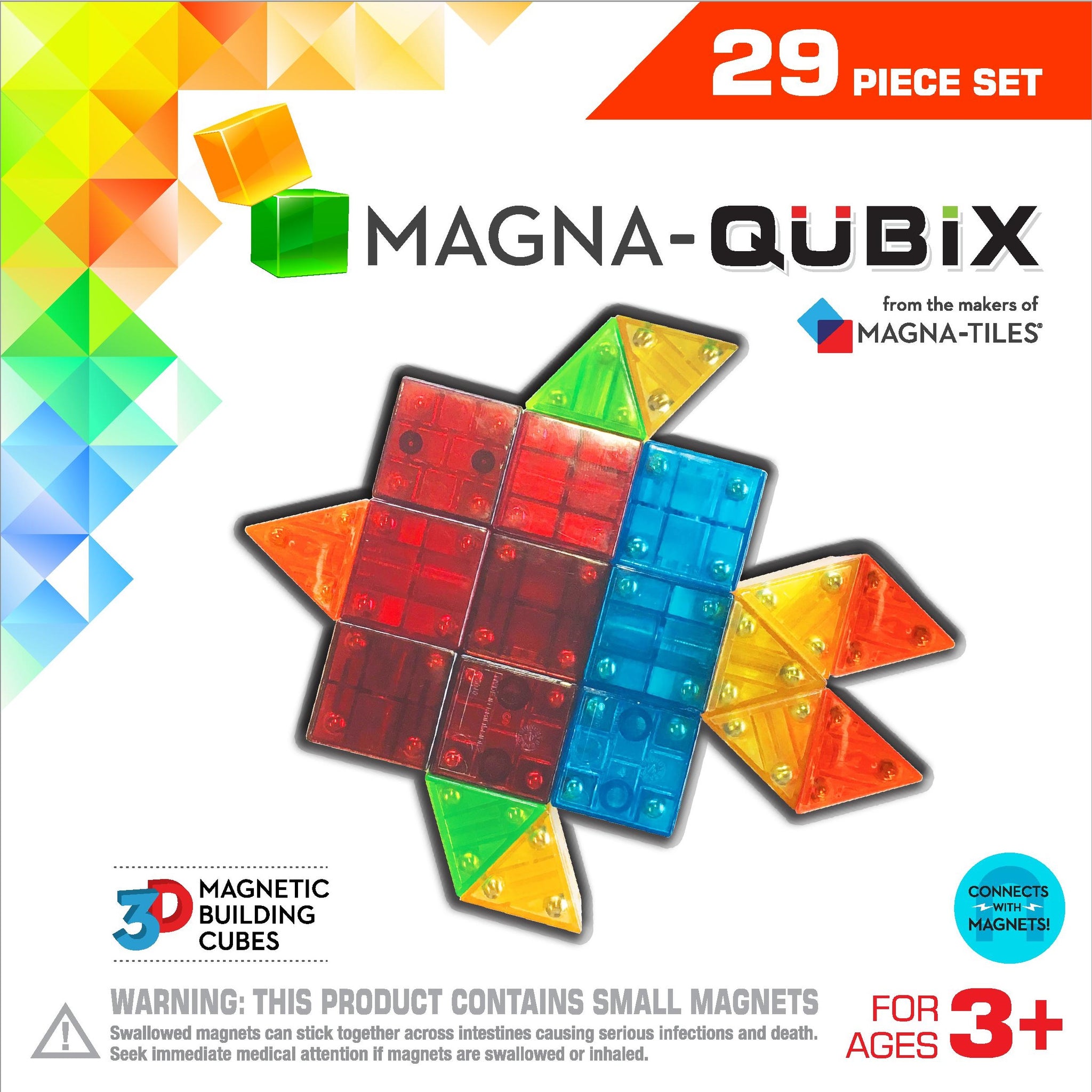 magna-qubix  29-piece set